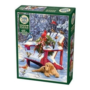 🌸3 for 2🌸 Cobble Hill Random Cut Jigsaw Puzzle | Warm Winter's Day | 1000 pc